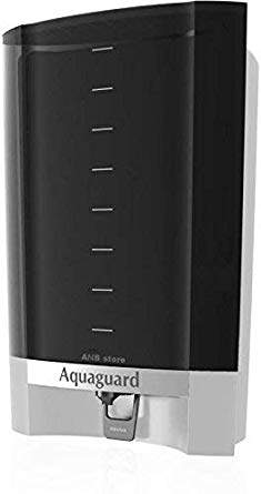 Eureka Forbes Aquaguard Reviva Nxt RO + UV MTDS with Active Copper Water Purifier, Black & White 