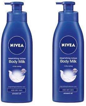  Nivea Nourishing Lotion Body Milk Richly Caring for Very Dry Skin (400 ml)- Pack of 2 by Nivea