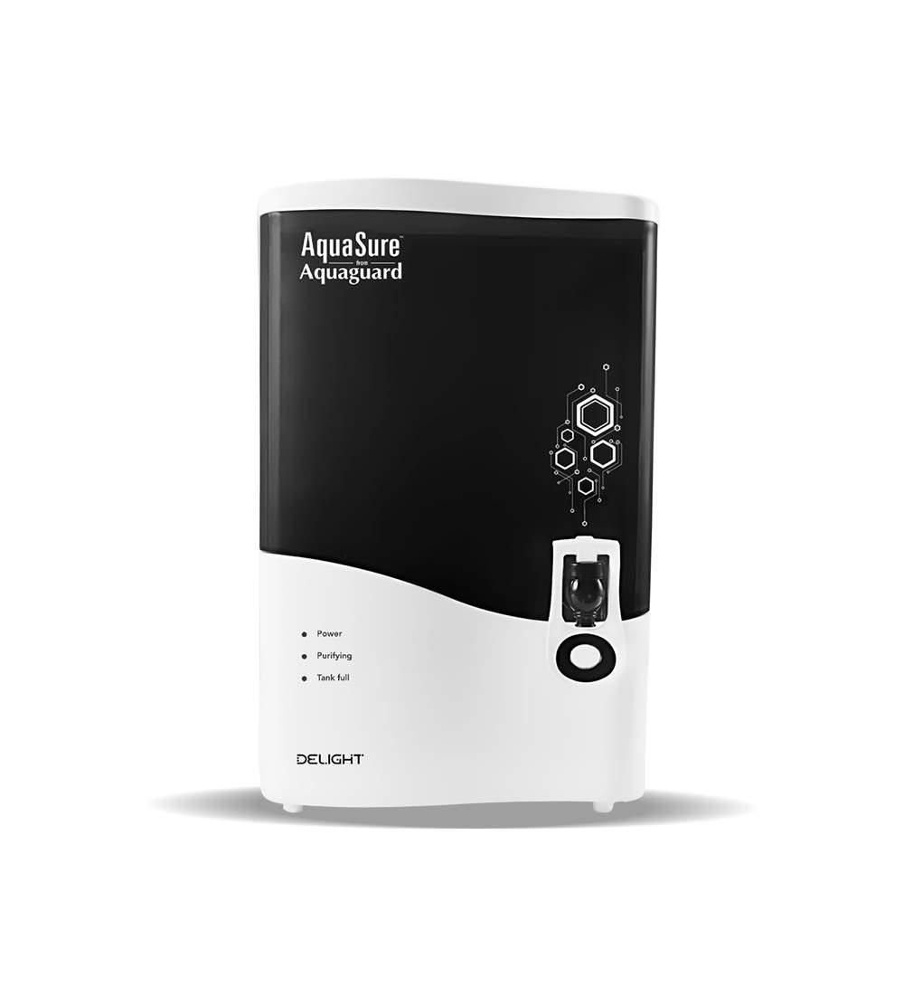 Eureka Forbes Aquasure from Aquaguard Delight 7-litres Table Top/Wall Mountable RO+UV+MTDS (White) Water Purifier 