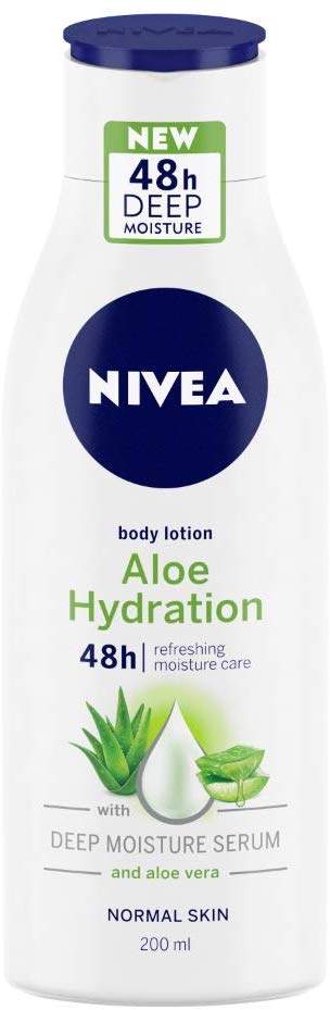 NIVEA Body Lotion, Aloe Hydration, For Normal Skin, 200ml