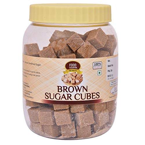 FOOD ESSENTIAL Brown Sugar Cubes 350 gm. 