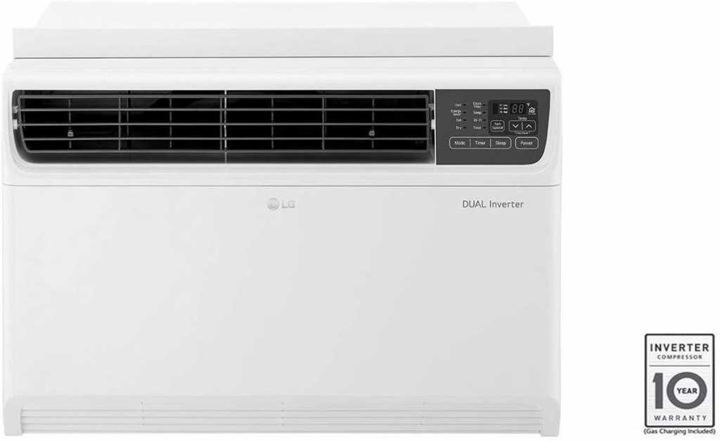 LG 1.5 Ton 3 Star Inverter Window AC (Copper, JW-Q18WUXA, white) 