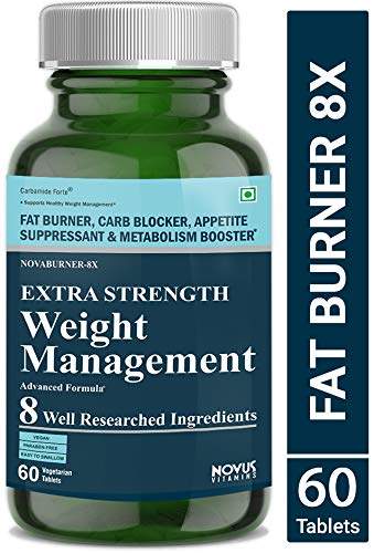 Carbamide Forte Keto Fat Burner & Natural Weight Loss Supplement For Men And Women with Garcinia Cambogia and 7 Other Ingredients- 60 Veg Tablets 