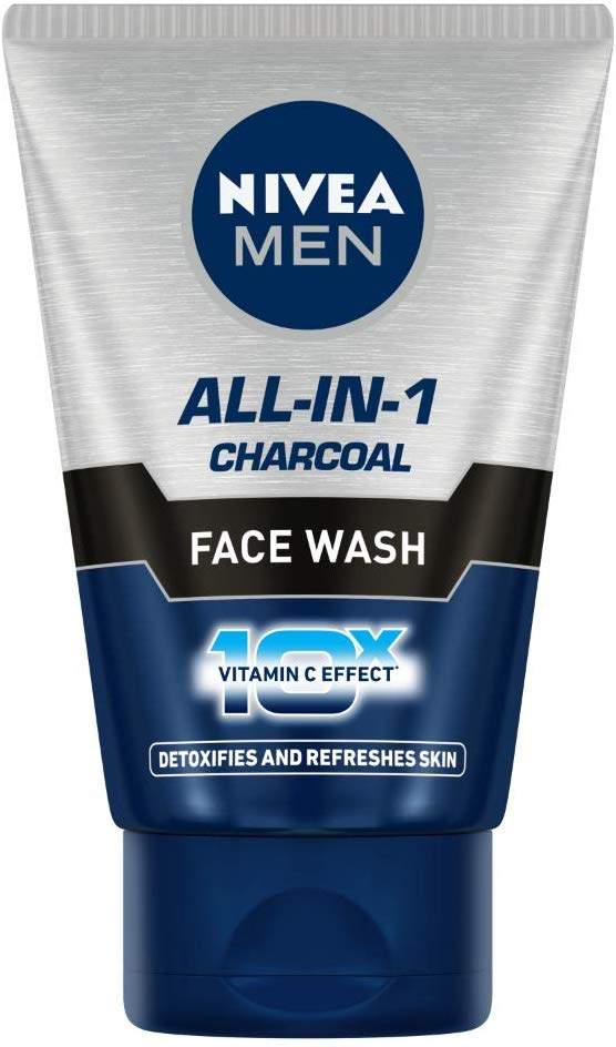 NIVEA MEN Face Wash, All In One, 10x Vitamin C, 50ml