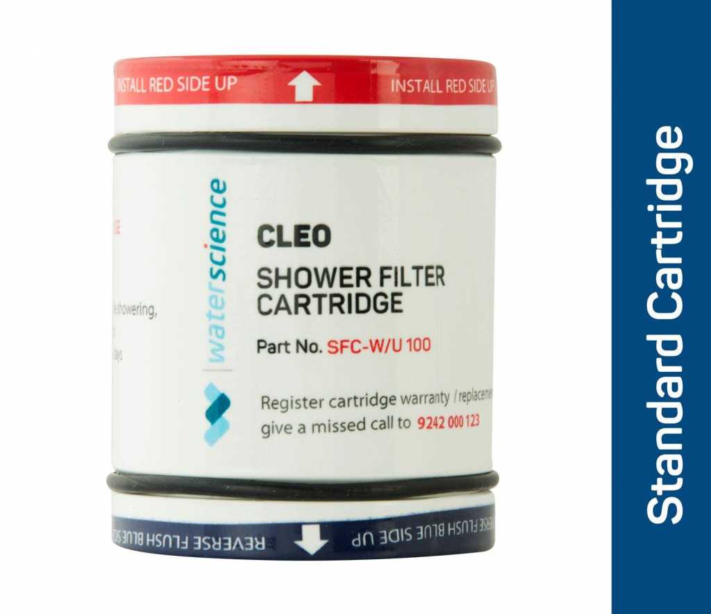WaterScience CLEO Replacement Filter Standard Cartridge for Chlorine and Hard Water Fits All CLEO Models