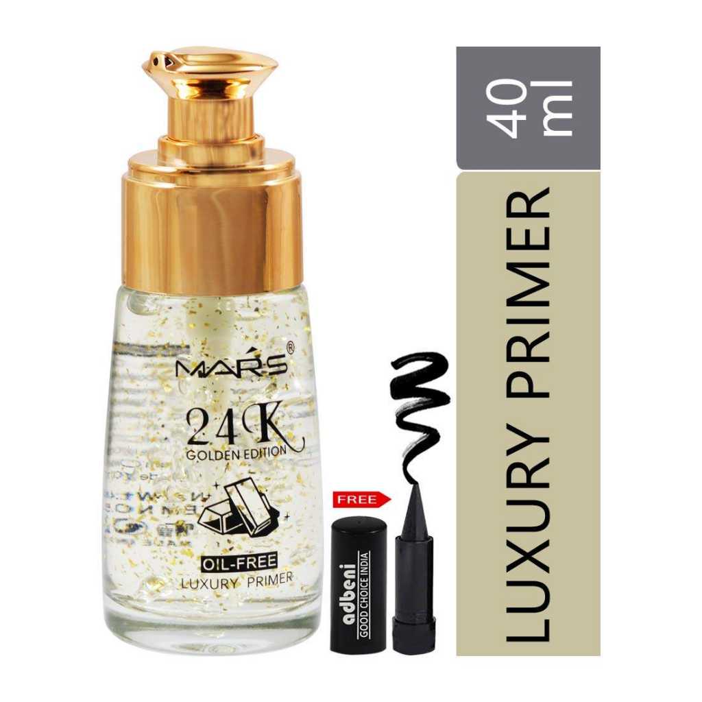 61FQ9RXp-jL._SL1100_ Mars 24K Gold Luxury Primer Oil-Free-58626 with Adbeni Kajal