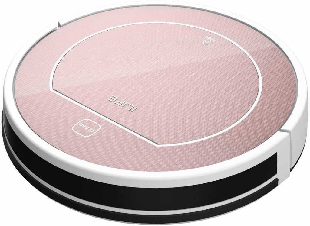iLife V7s Plus Wet and Dry Robotic Vacuum Cleaner (Rose Gold) 