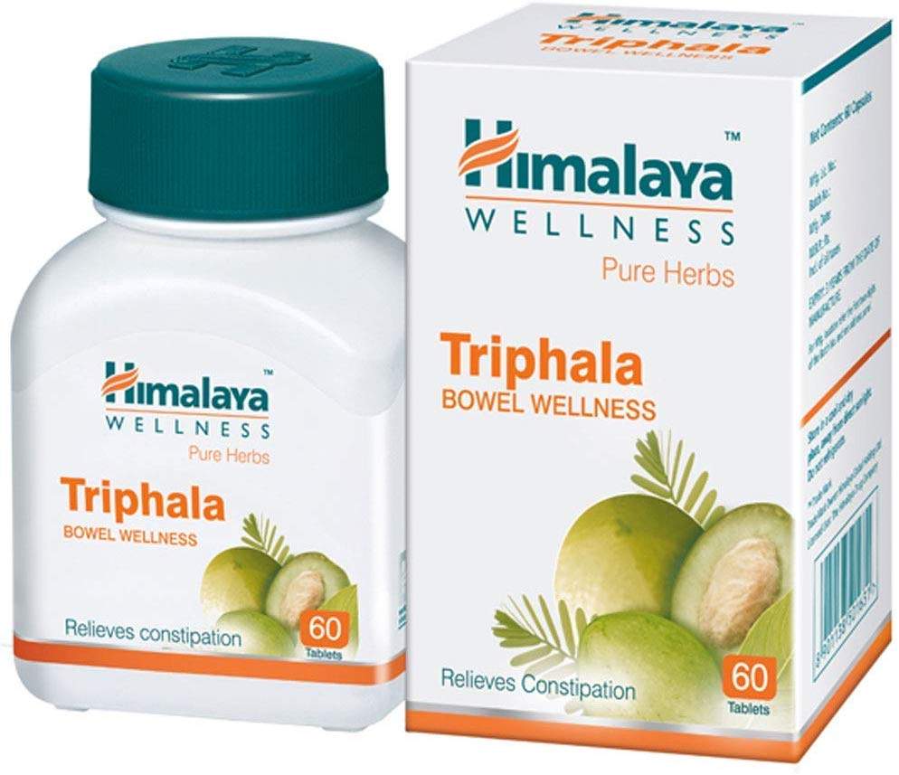 Himalaya Wellness Since 1930 Pure Herbs Triphala Bowel Wellness - 60 Tablets