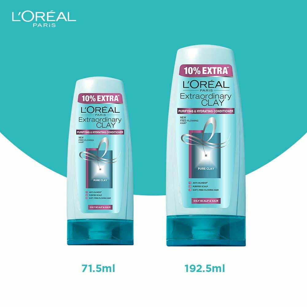 L'Oreal Paris Clay Rebalancing Shampoo And Conditioner 