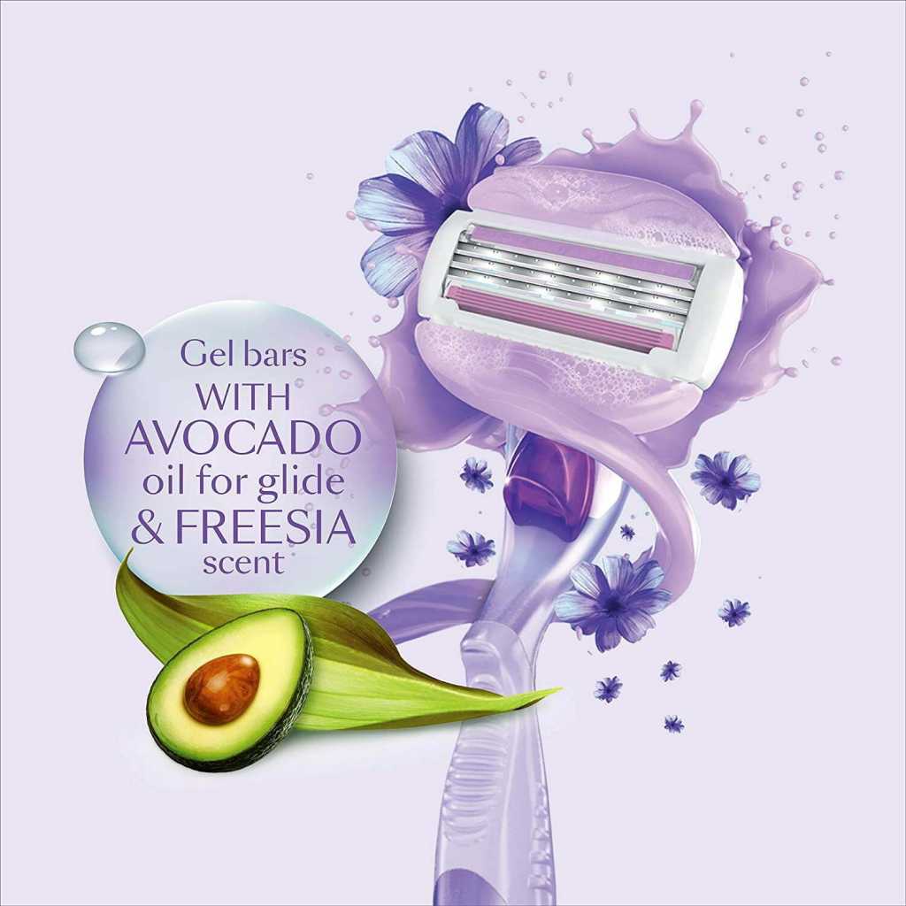 71-PO8iGQJL._SL1500_ Gillette Venus Breeze Razor Blades - 2 Pieces & Venus Breeze Hair Removal Razor for Women Combo