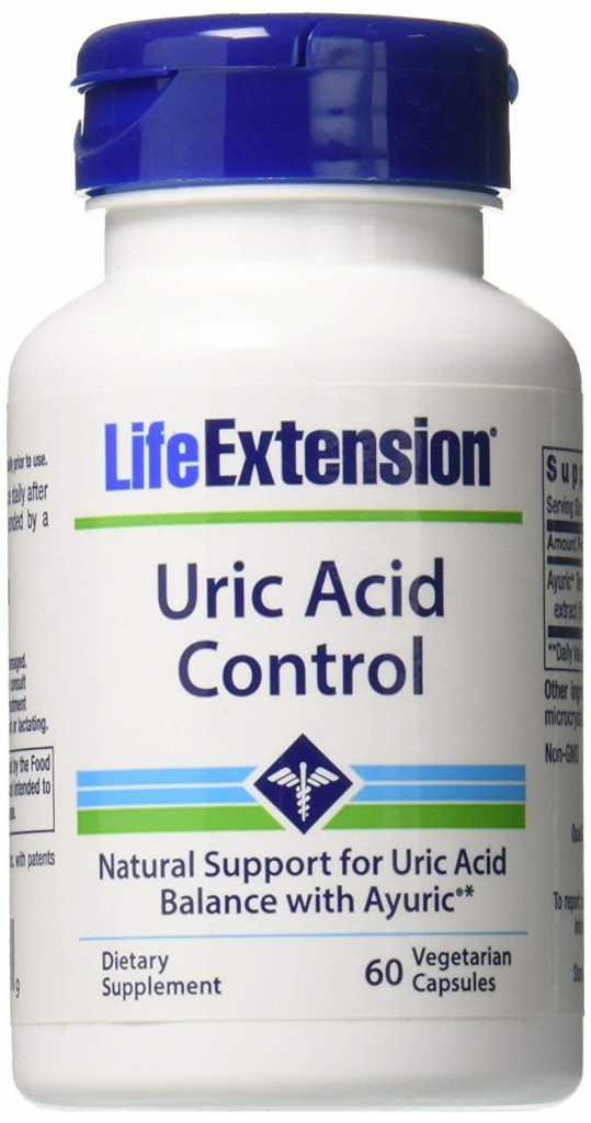 Life Extension, Uric Acid Control, 60 Veggie Caps