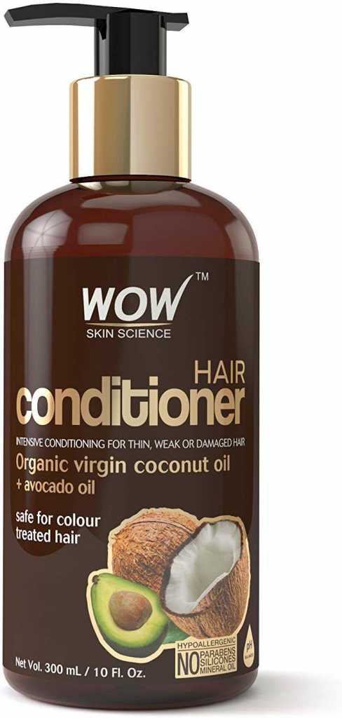 WOW Coconut & Avocado Oil No Parabens & Sulphate Hair Conditioner, 300mL 