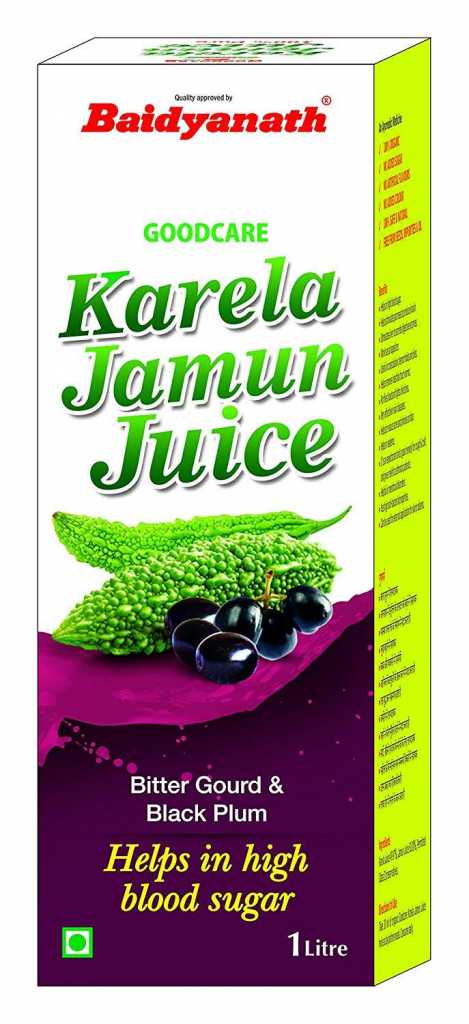 81MsI9Hz1LL._SL1500_ Baidyanath Karela Jamun Juice - 1 L