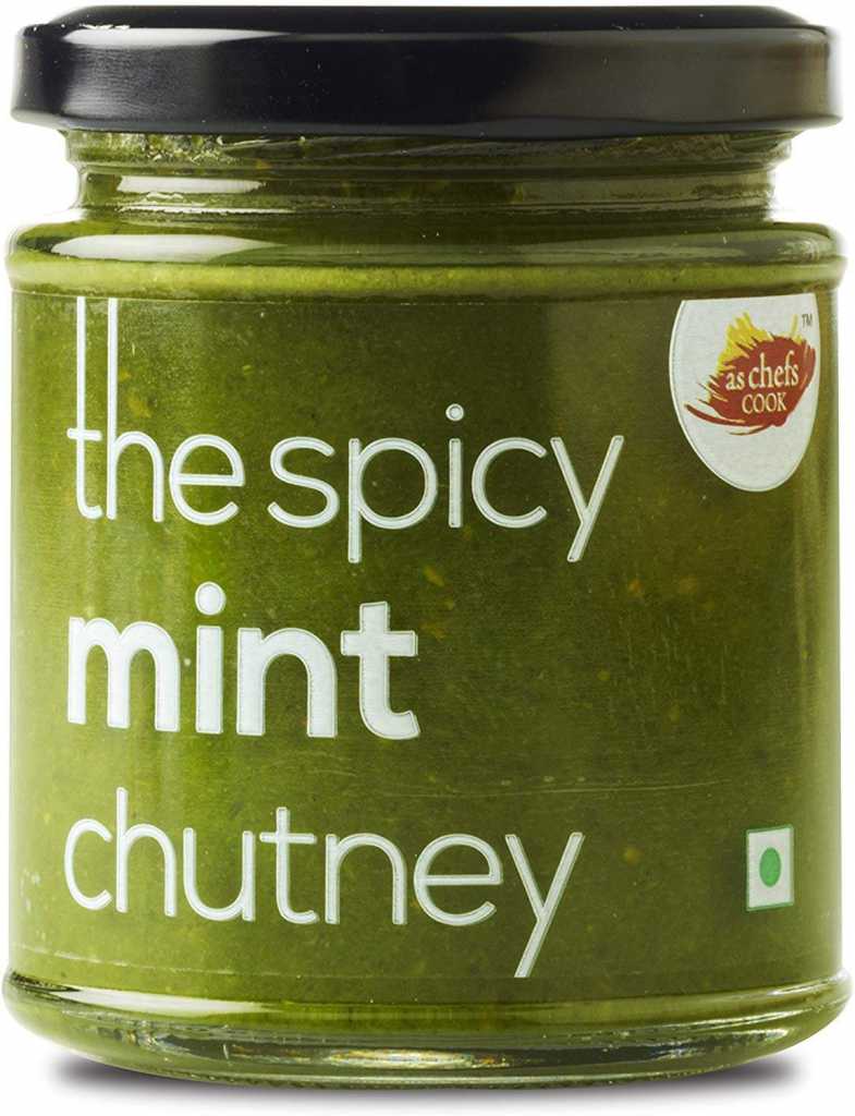 AS CHEFS COOK The Spicy Mint Chutney
