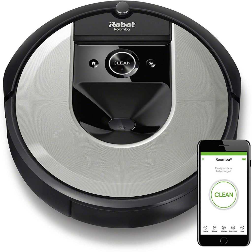 iRobot Roomba i7 (i7156) Wi-Fi Connected Robot Vacuum with Power-Lifting Suction and Dual Multi-Surface Rubber Brushes 