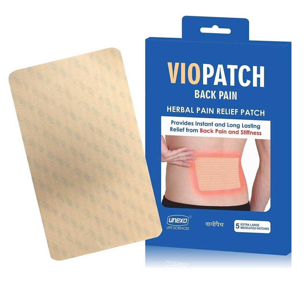 Viopatch Pain Relief Patch for Back Pain - 5 Patches (Extra Large) 