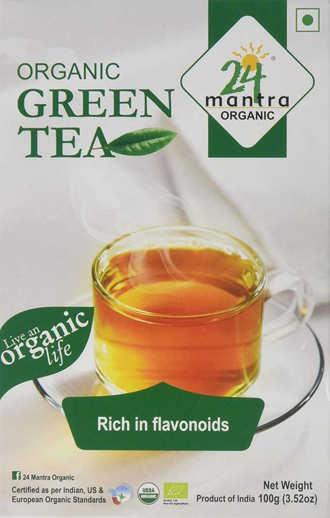 24 Mantra Organic Green Tea, 100g