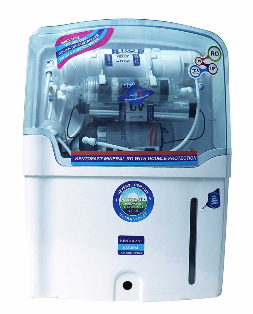 Kentofast K 14 Water Purifier RO+UV+Uf+Tds Technology (White) 12 Ltr