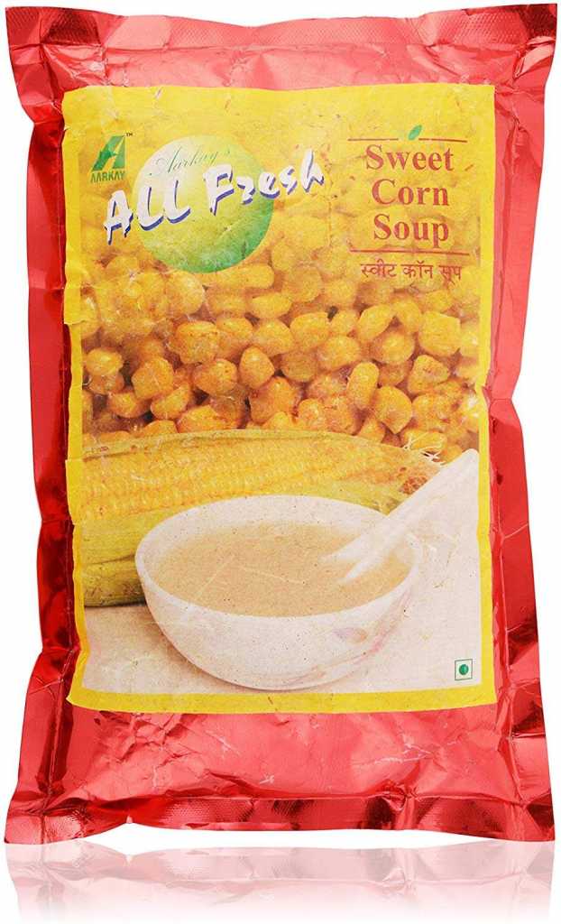 AARKAY All Fresh Sweet Corn Soup Instant Premix (1 Kg)