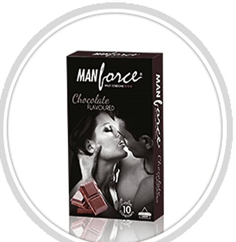 Manforce Chocolate Flavour Condom 