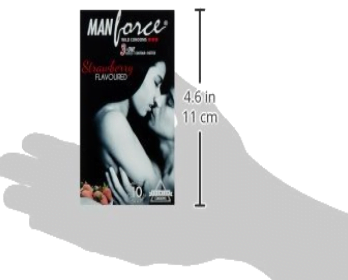 Global PharmaHerb Care Manforce 3 in 1 Wild Ribbed Contour Dotted Condoms 