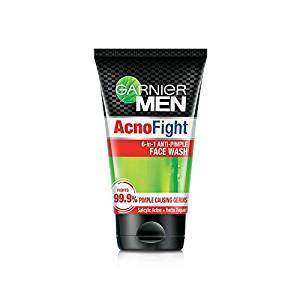 Garnier Men Acno Fight Anti-Pimple Facewash, 100gm 