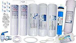 Aqua Active Ro Water Purifier 12 Month Complete Service Kit for Aquaguard Geneus Plus with Free Uf Filter 