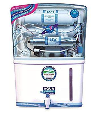Aqua Grand Plus RO+UV+UF+TDS 12 LTR Water Purifier with Original Filters 