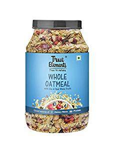 True Elements Whole Oatmeal with Chia & Real Whole Fruits 1kg 