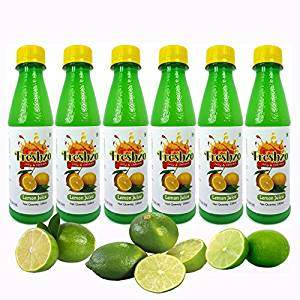 Freshzo Lime Juice Concentrate, 250ml ( Pack of 6 ) ( 1500ml ) 