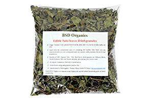 BSD Organics Edible Tulsi leaves dried granules for tea, smoothie & more - 200 gms 