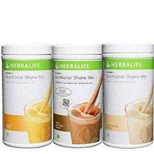 Herbalife Formula 1 Nutritional Shake Mix Combo Of 3(Mango, Choco and Vanilla,1500gms) 