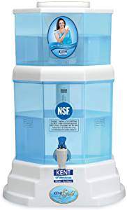 KENT Gold 20-litres UF Technology Based Gravity Water Purifier, Blue