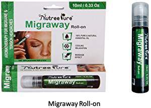 Nutree Pure Migraway Migraine, Headache and Stress Relief Roll On - 10ml