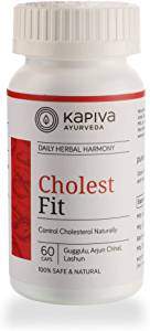  Kapiva 100% Natural Cholest Fit Capsules - Helps Maintain Healthy Heart - 60 Caps by Kapiva