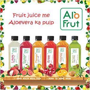 AloFrut Axiom Ayurveda Alo Fruit Juice Taste Combo, 200 ml - Pack of 12