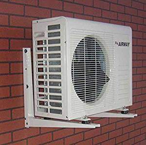 index Tech Johnson Heavy Duty Universal Split Air Conditioner Ac Outdoor Unit Wall Bracket For 0.8 Ton To 2.0 Ton
