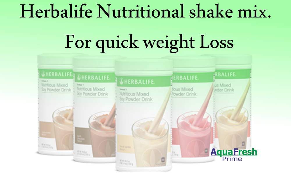 feature - Herbalife Nutritional Shake Mix