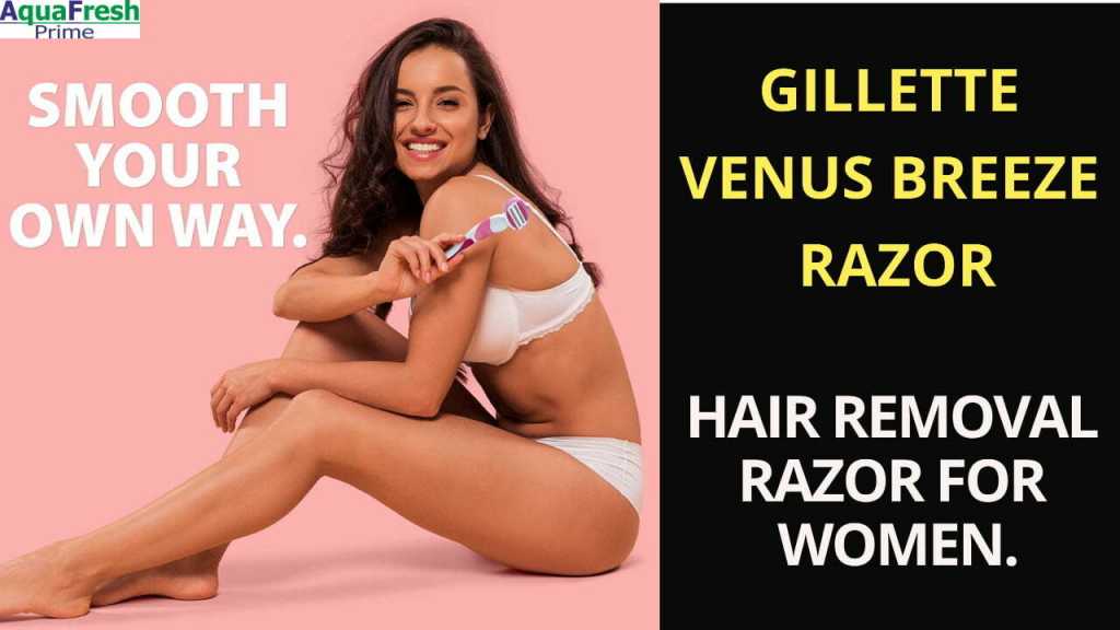 Gillette Venus Breeze Hair Removal Razor Blades/Refills/Cartridges for Women - 2 Pieces (Avocado Oils & Body Butter)
