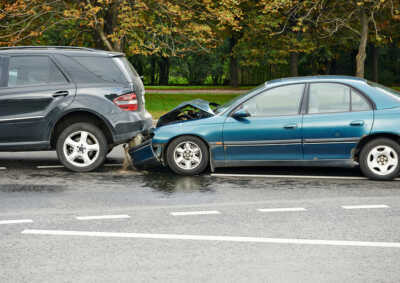 rear end car collision 400x283 - Rear End Collisions 101: What You Need To Know