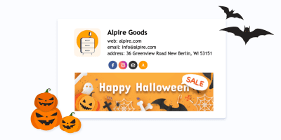 Your guide to Halloween themed Email signatures 76131 400x200 - Your guide to Halloween themed Email signatures